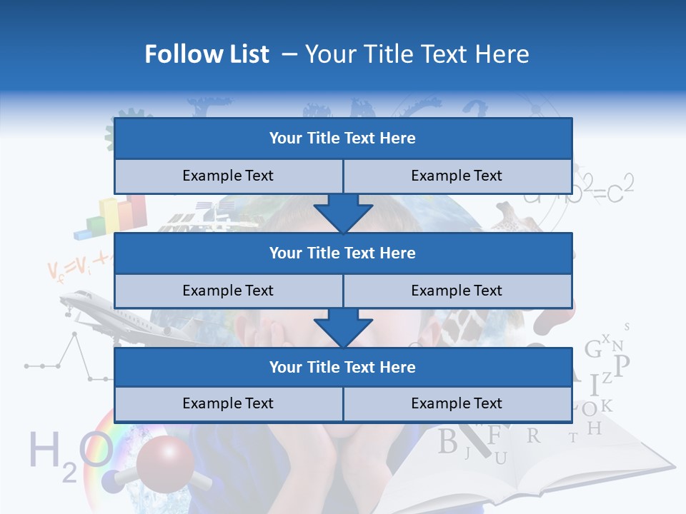 Think Calculation Communication PowerPoint Template
