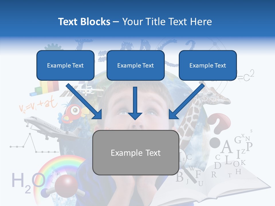 Think Calculation Communication PowerPoint Template