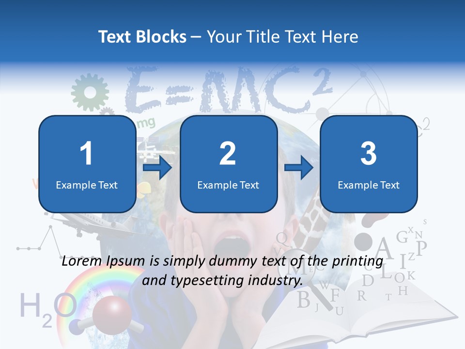 Think Calculation Communication PowerPoint Template