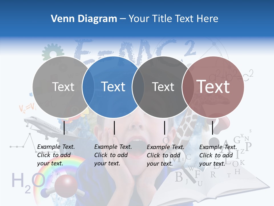 Think Calculation Communication PowerPoint Template