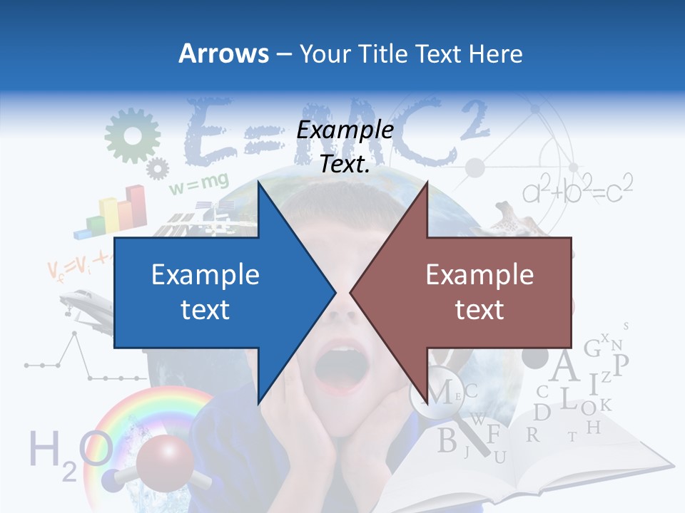 Think Calculation Communication PowerPoint Template