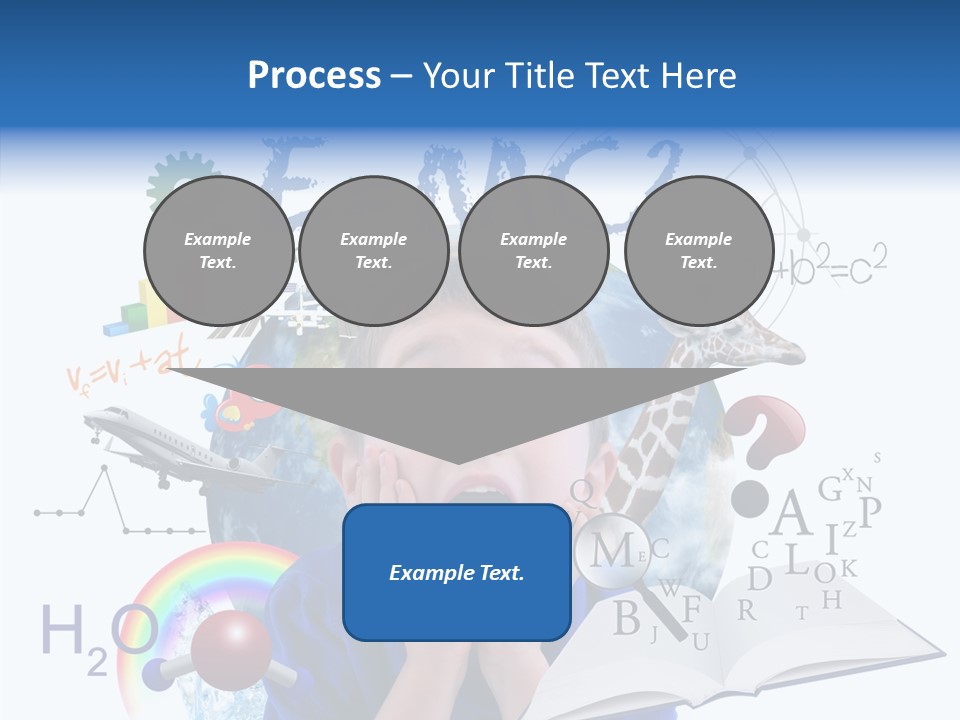Think Calculation Communication PowerPoint Template