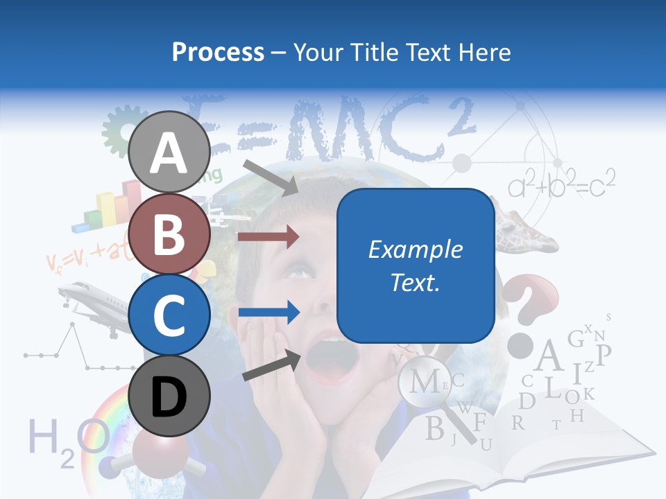 Think Calculation Communication PowerPoint Template
