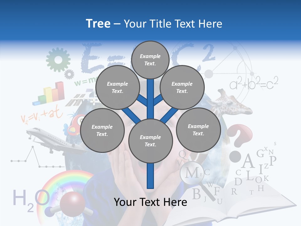 Think Calculation Communication PowerPoint Template