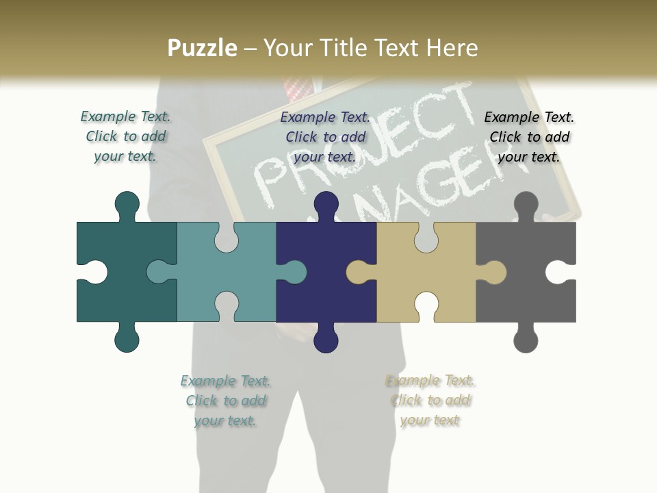 Concept Man Project PowerPoint Template