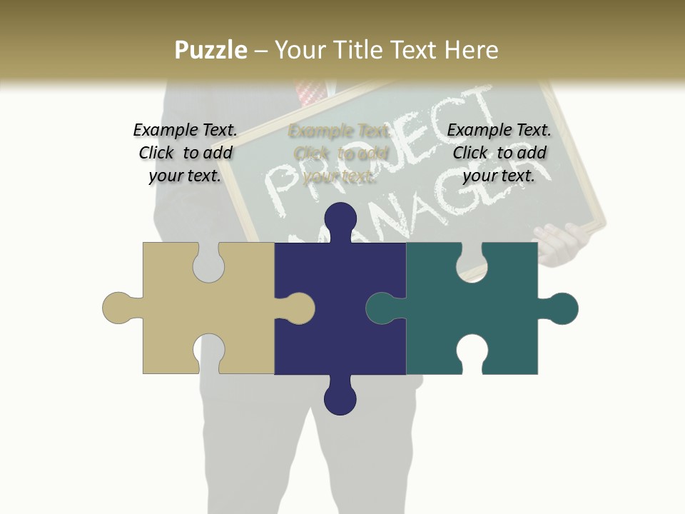 Concept Man Project PowerPoint Template