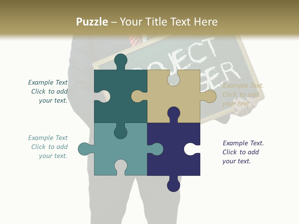 Concept Man Project PowerPoint Template