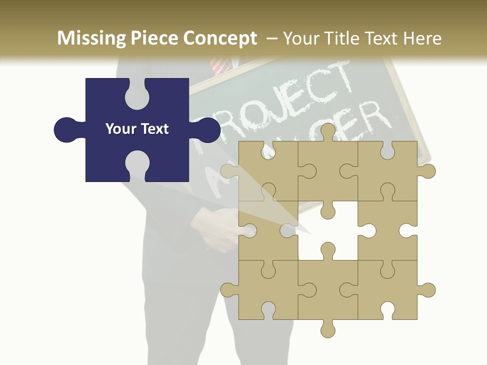 Concept Man Project PowerPoint Template