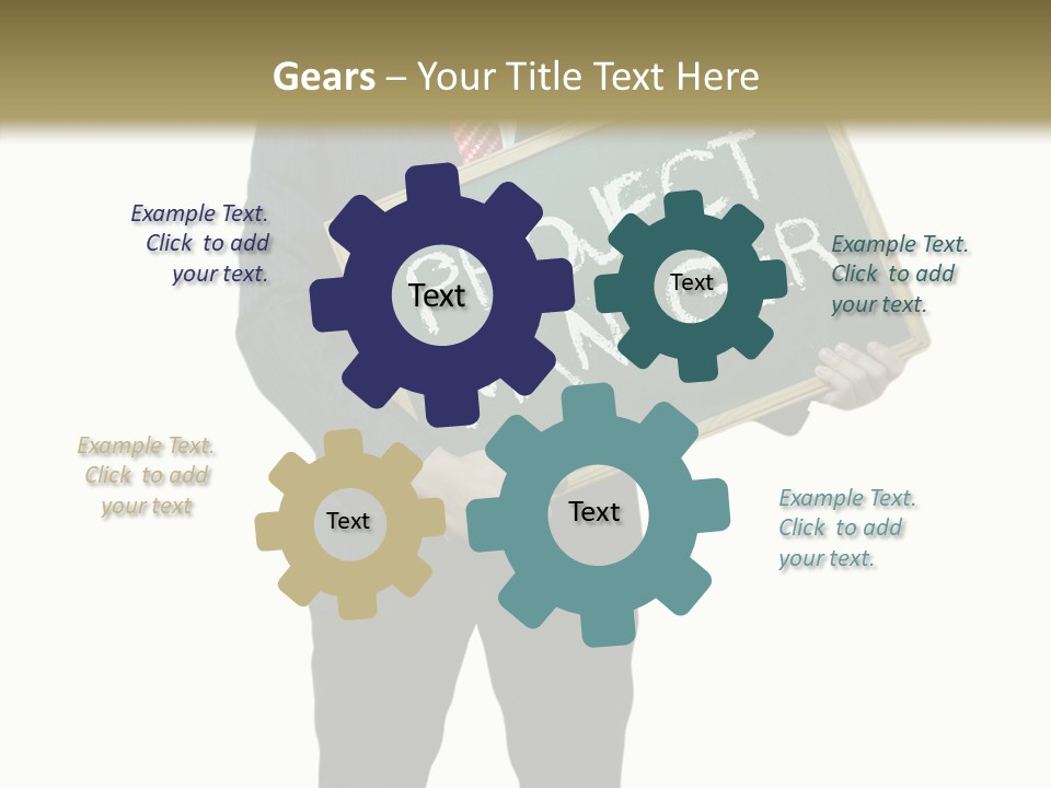 Concept Man Project PowerPoint Template