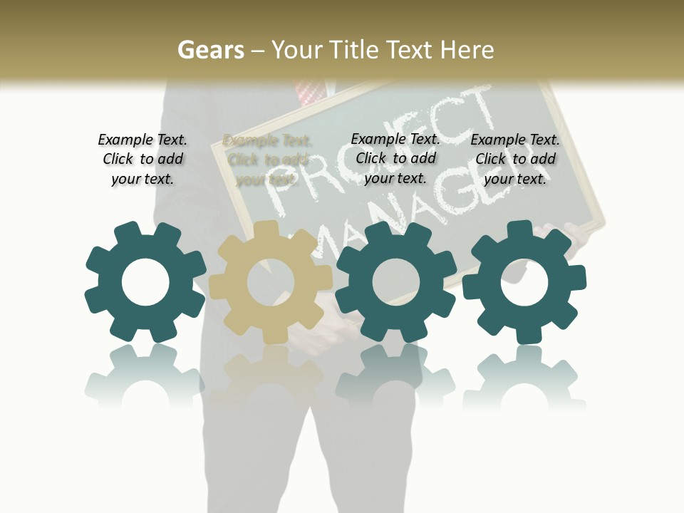 Concept Man Project PowerPoint Template