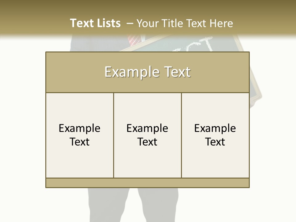 Concept Man Project PowerPoint Template
