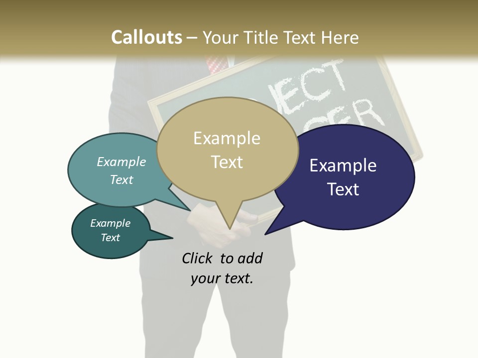 Concept Man Project PowerPoint Template