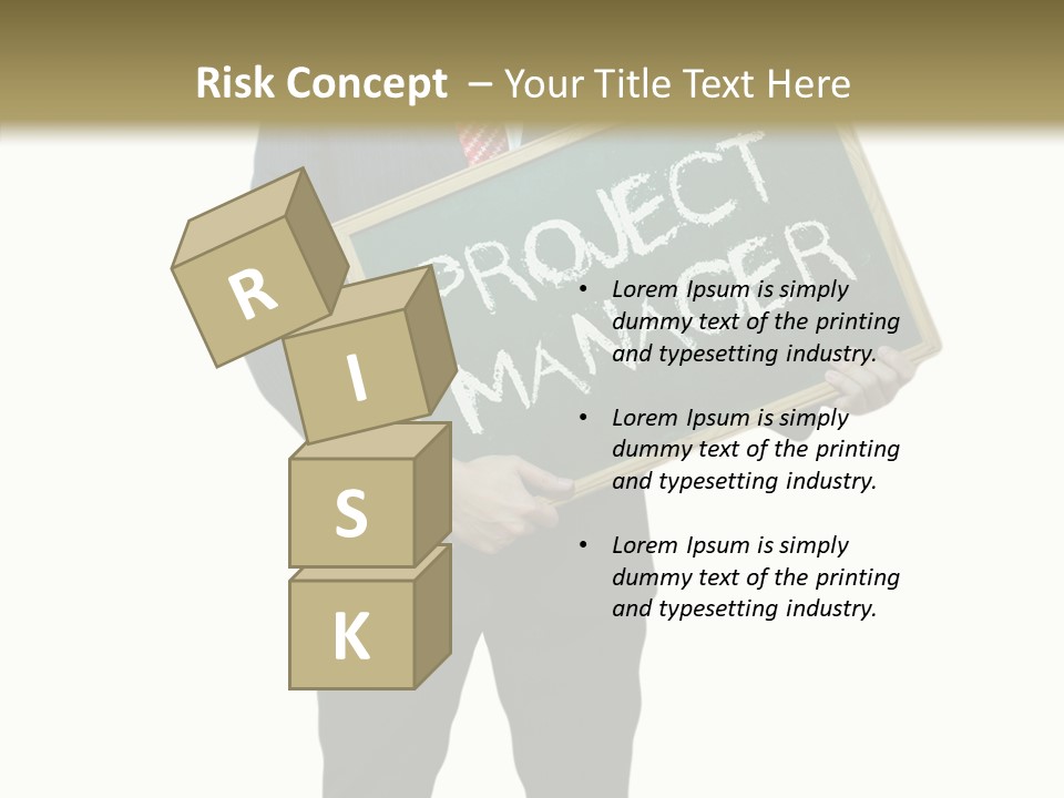 Concept Man Project PowerPoint Template