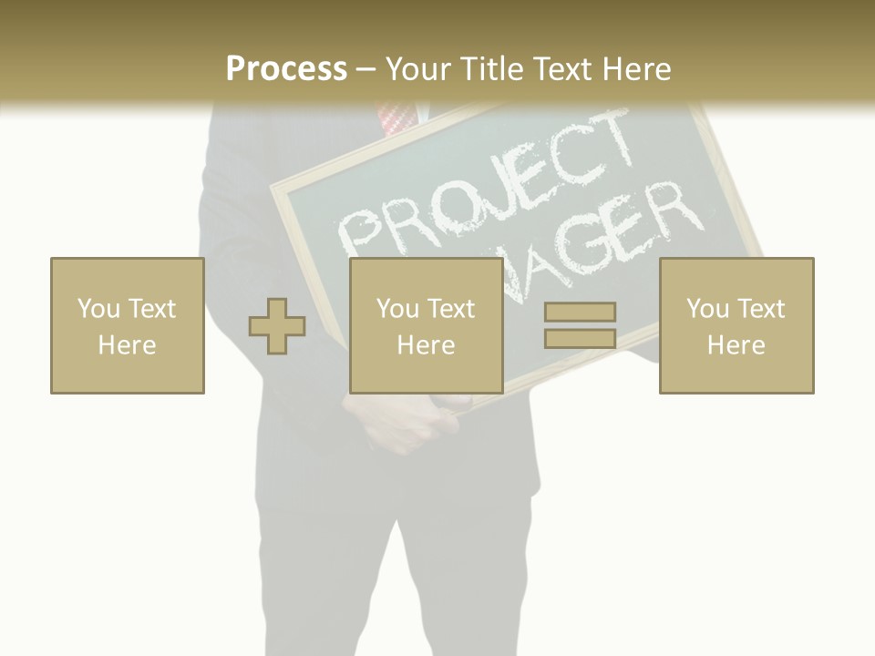 Concept Man Project PowerPoint Template