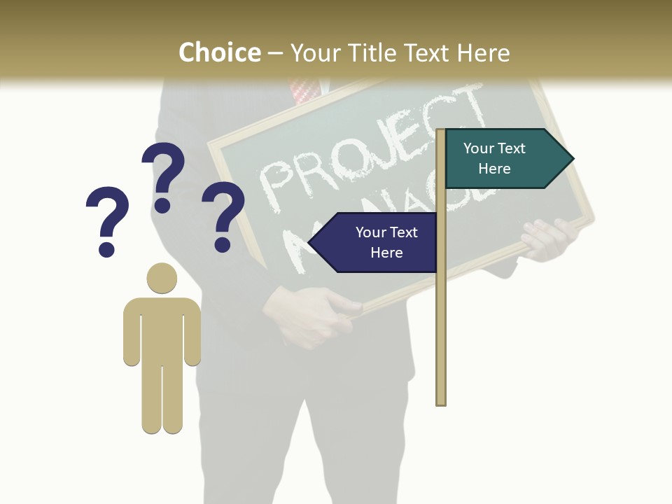 Concept Man Project PowerPoint Template