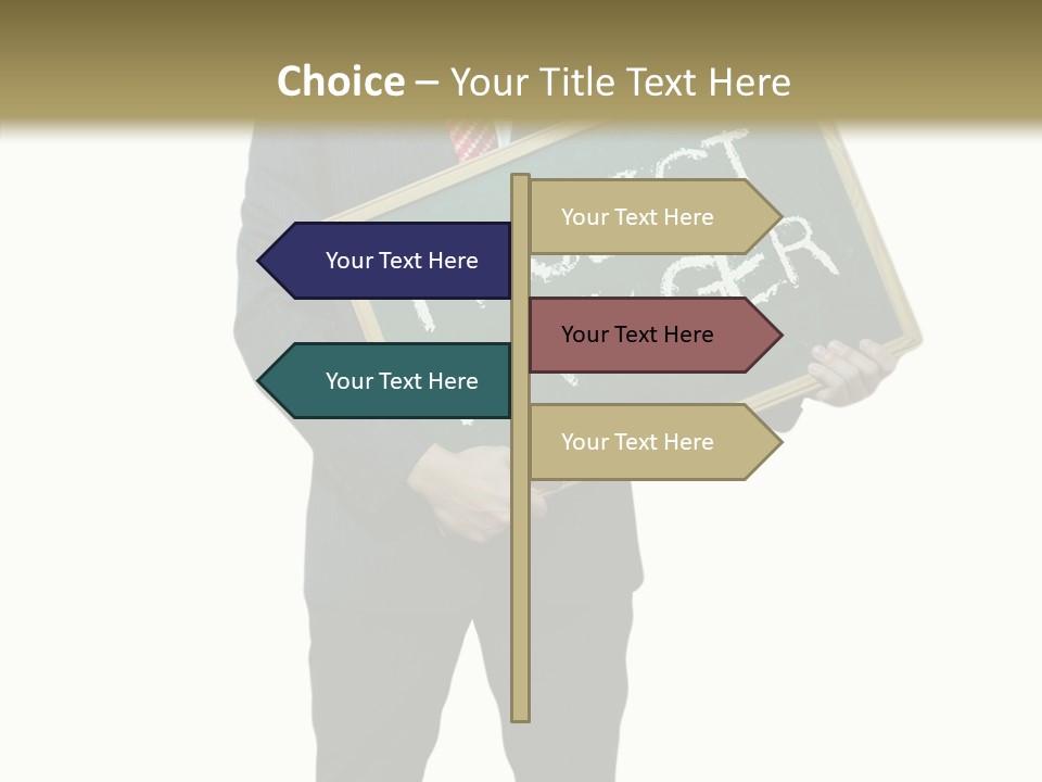 Concept Man Project PowerPoint Template