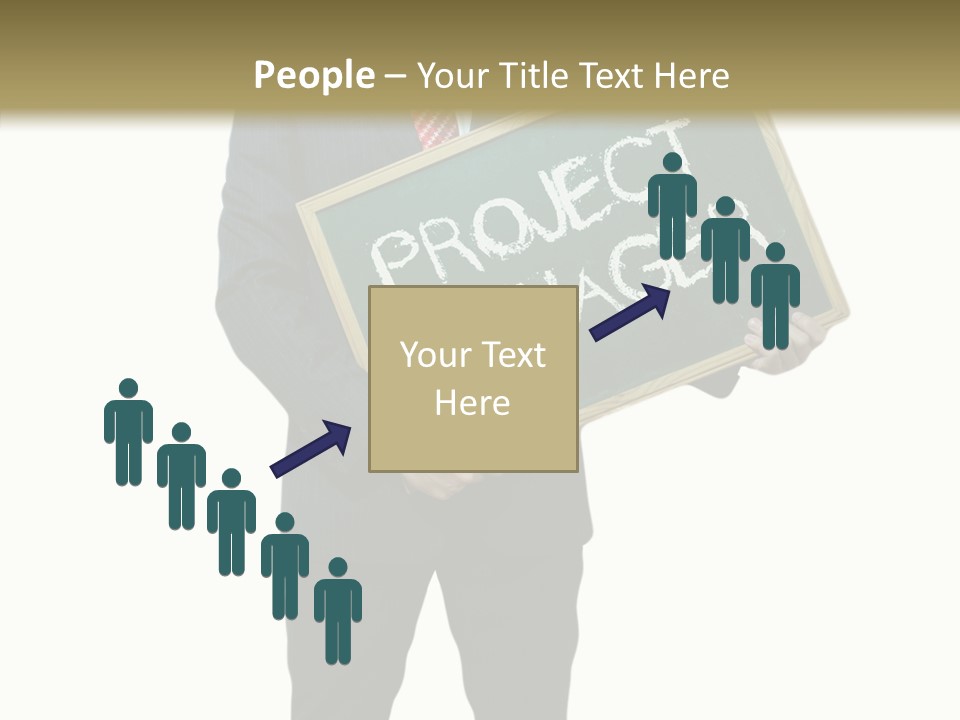 Concept Man Project PowerPoint Template