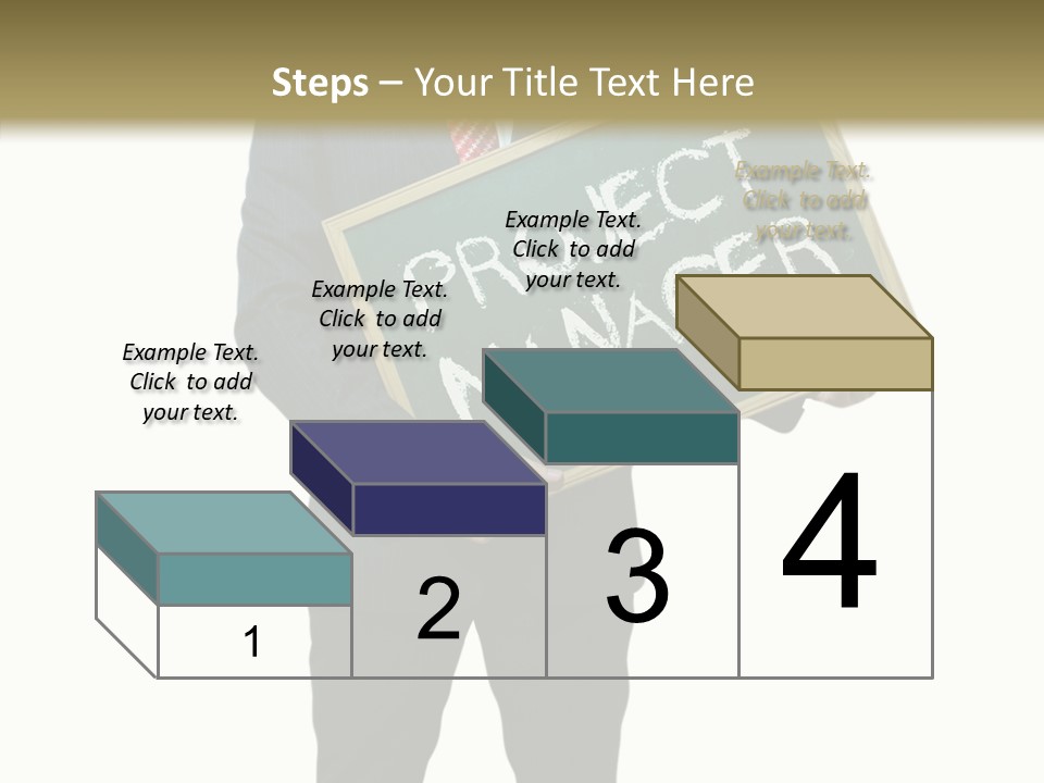 Concept Man Project PowerPoint Template
