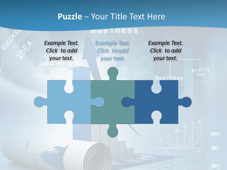Teamwork Figure Table PowerPoint Template