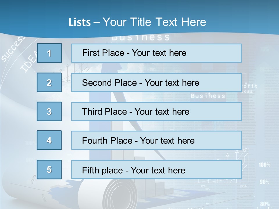 Teamwork Figure Table PowerPoint Template