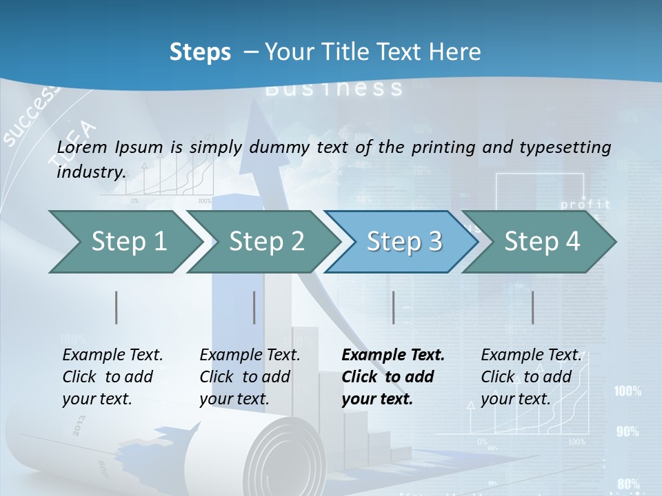 Teamwork Figure Table PowerPoint Template