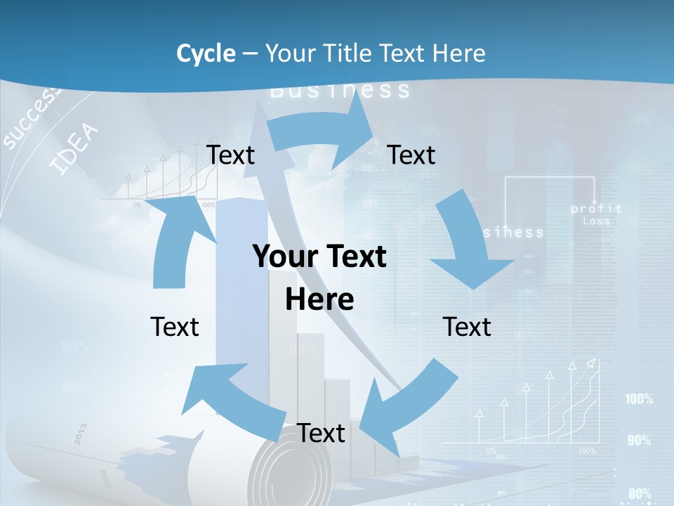Teamwork Figure Table PowerPoint Template