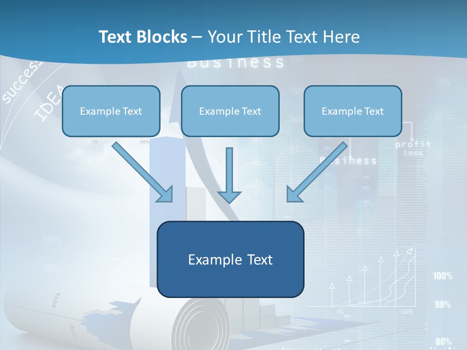 Teamwork Figure Table PowerPoint Template