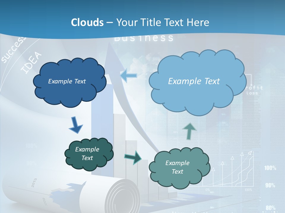 Teamwork Figure Table PowerPoint Template