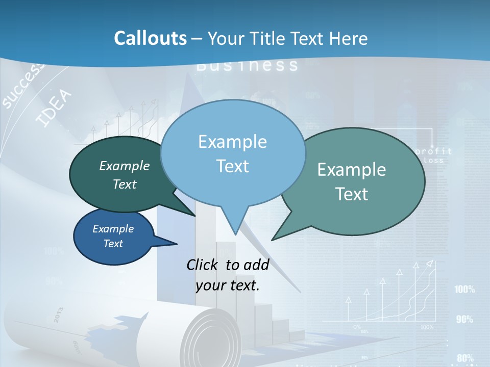 Teamwork Figure Table PowerPoint Template