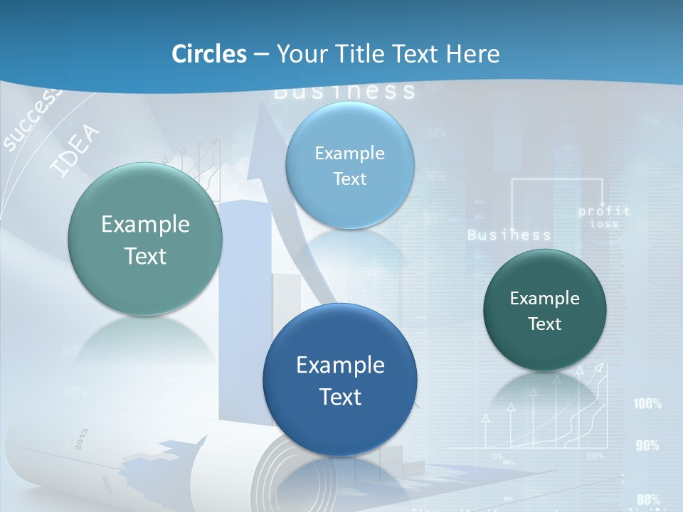 Teamwork Figure Table PowerPoint Template