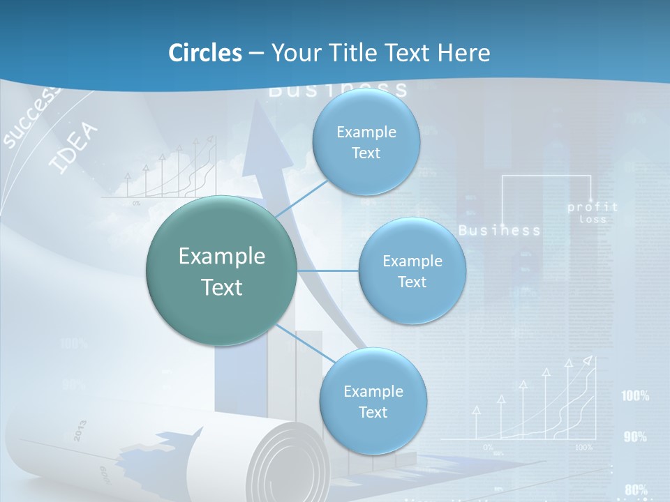 Teamwork Figure Table PowerPoint Template