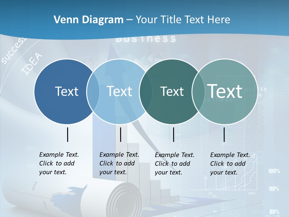 Teamwork Figure Table PowerPoint Template
