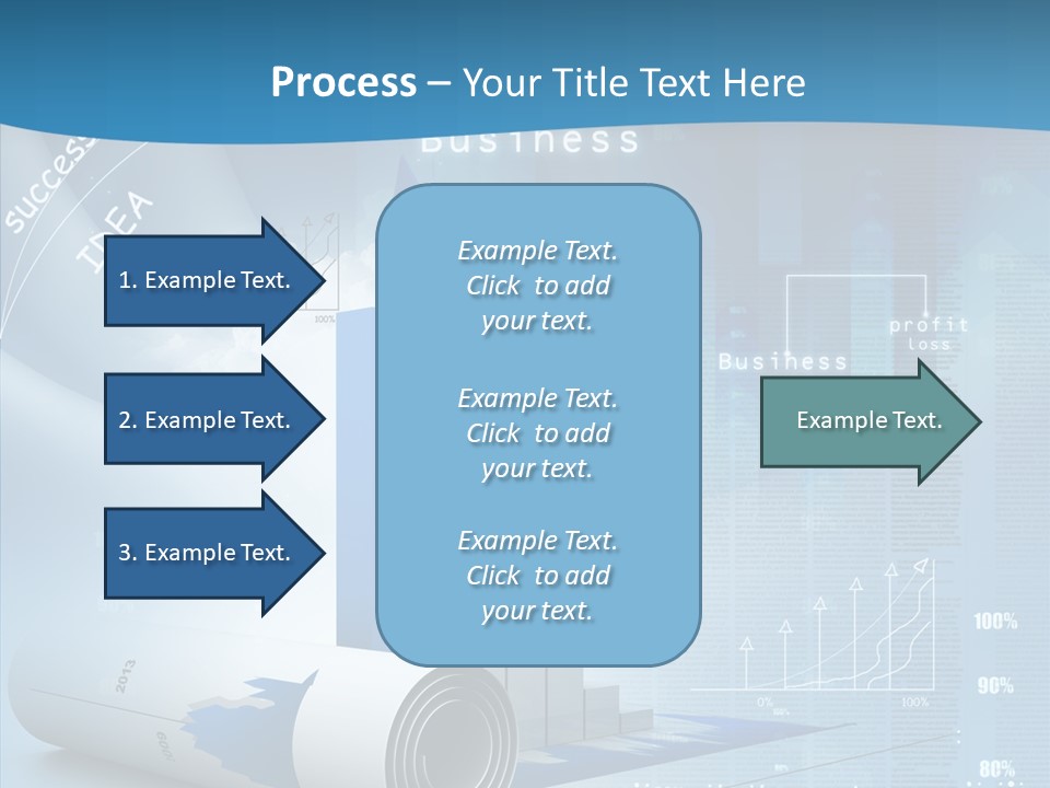 Teamwork Figure Table PowerPoint Template