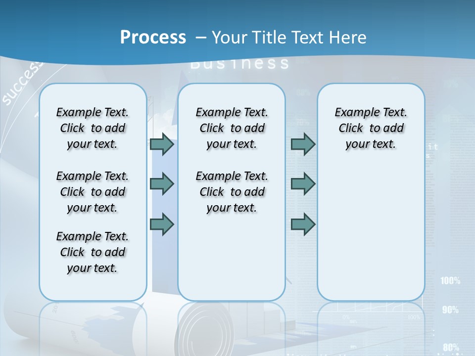 Teamwork Figure Table PowerPoint Template