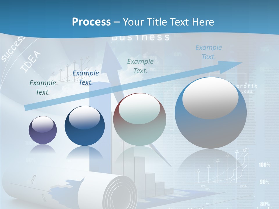 Teamwork Figure Table PowerPoint Template