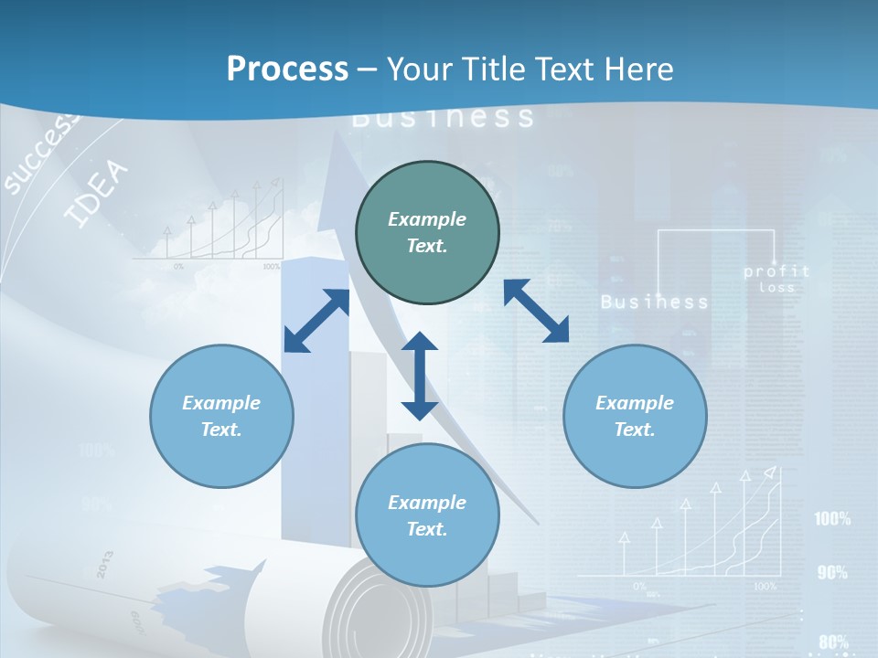 Teamwork Figure Table PowerPoint Template