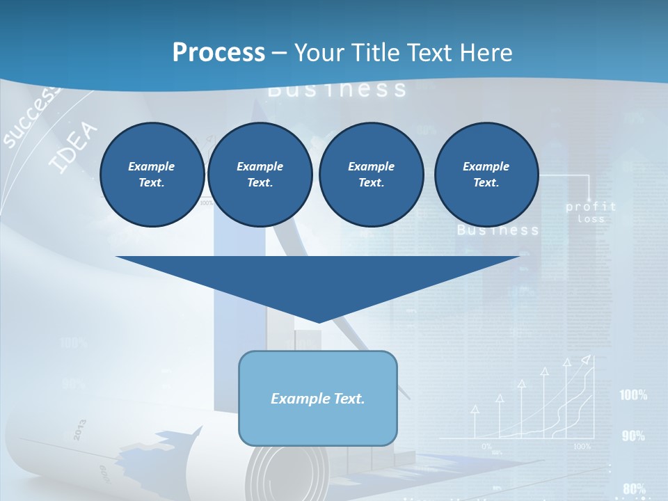 Teamwork Figure Table PowerPoint Template