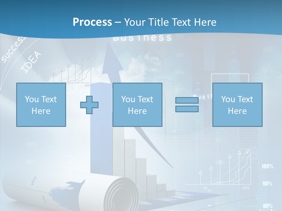 Teamwork Figure Table PowerPoint Template