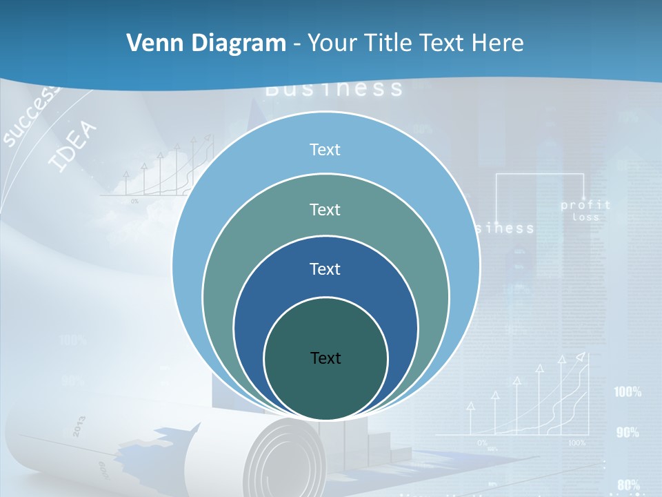 Teamwork Figure Table PowerPoint Template