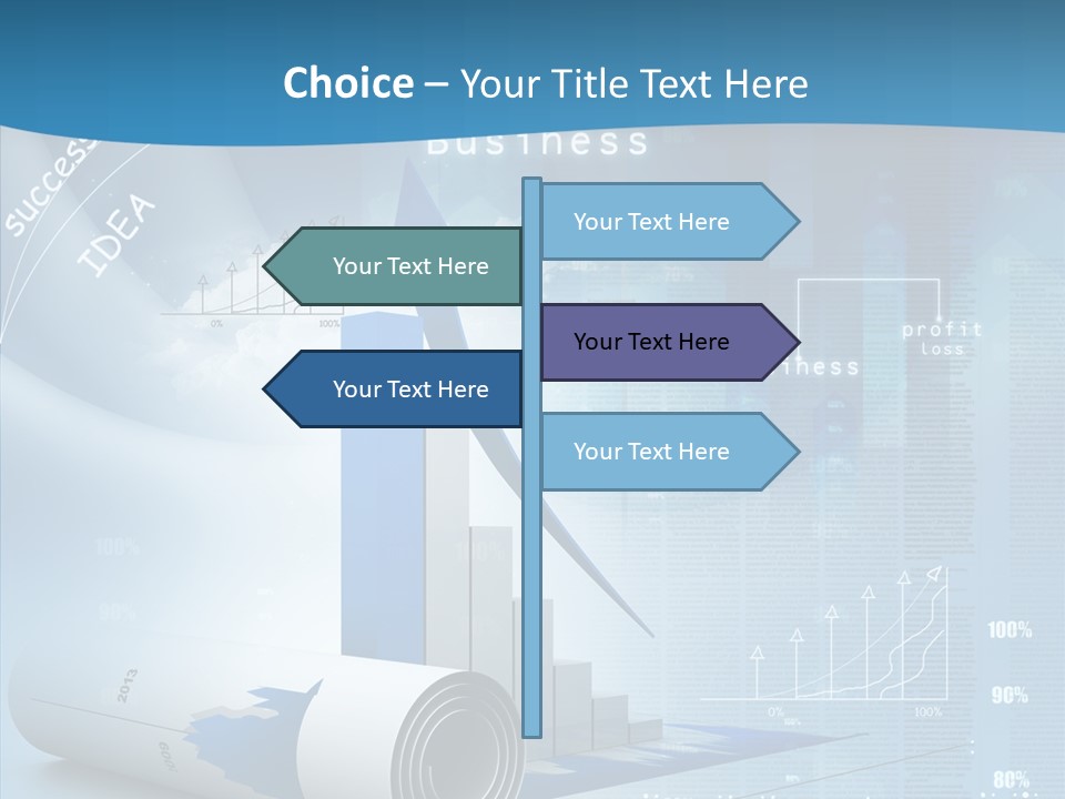 Teamwork Figure Table PowerPoint Template