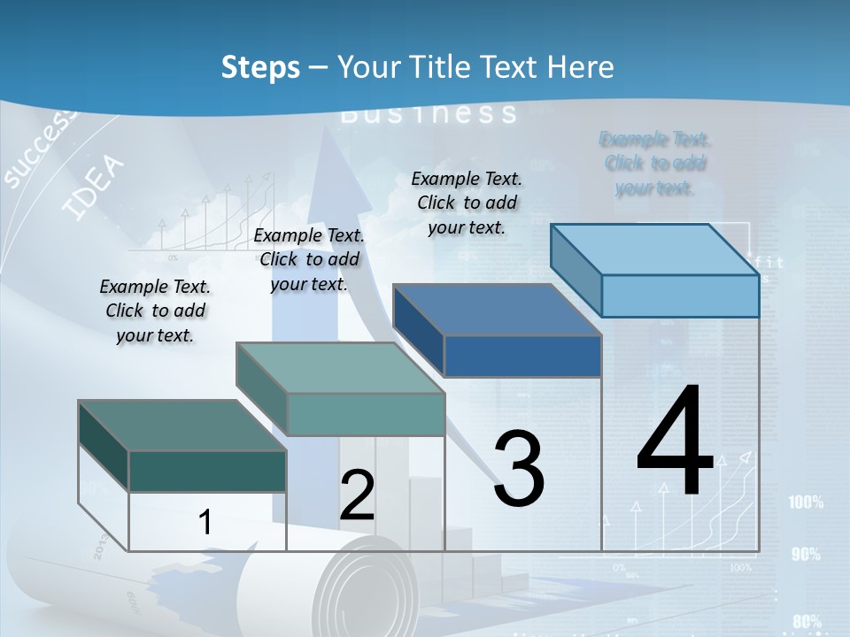 Teamwork Figure Table PowerPoint Template
