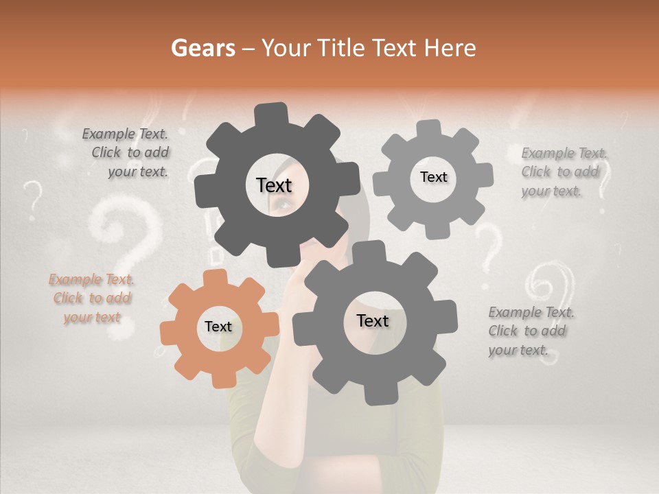 Mark Work Ignore PowerPoint Template