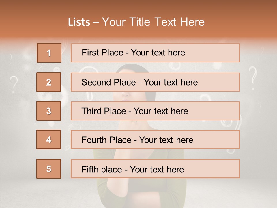 Mark Work Ignore PowerPoint Template