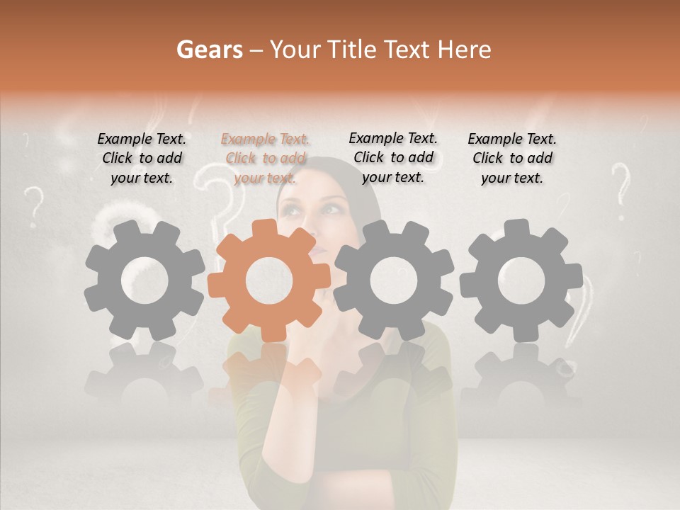 Mark Work Ignore PowerPoint Template