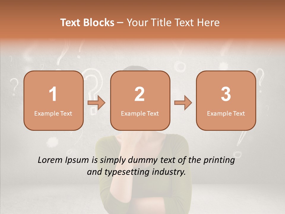 Mark Work Ignore PowerPoint Template