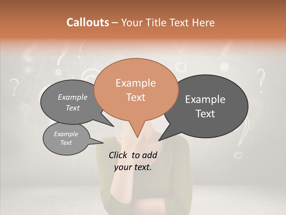 Mark Work Ignore PowerPoint Template