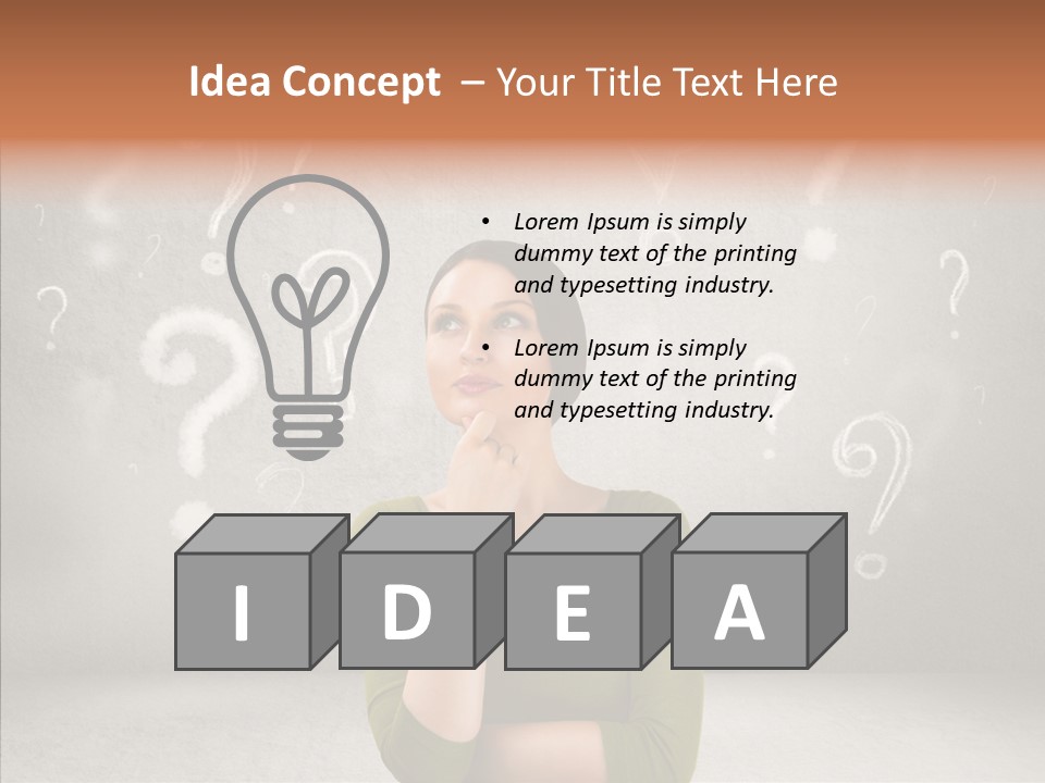 Mark Work Ignore PowerPoint Template