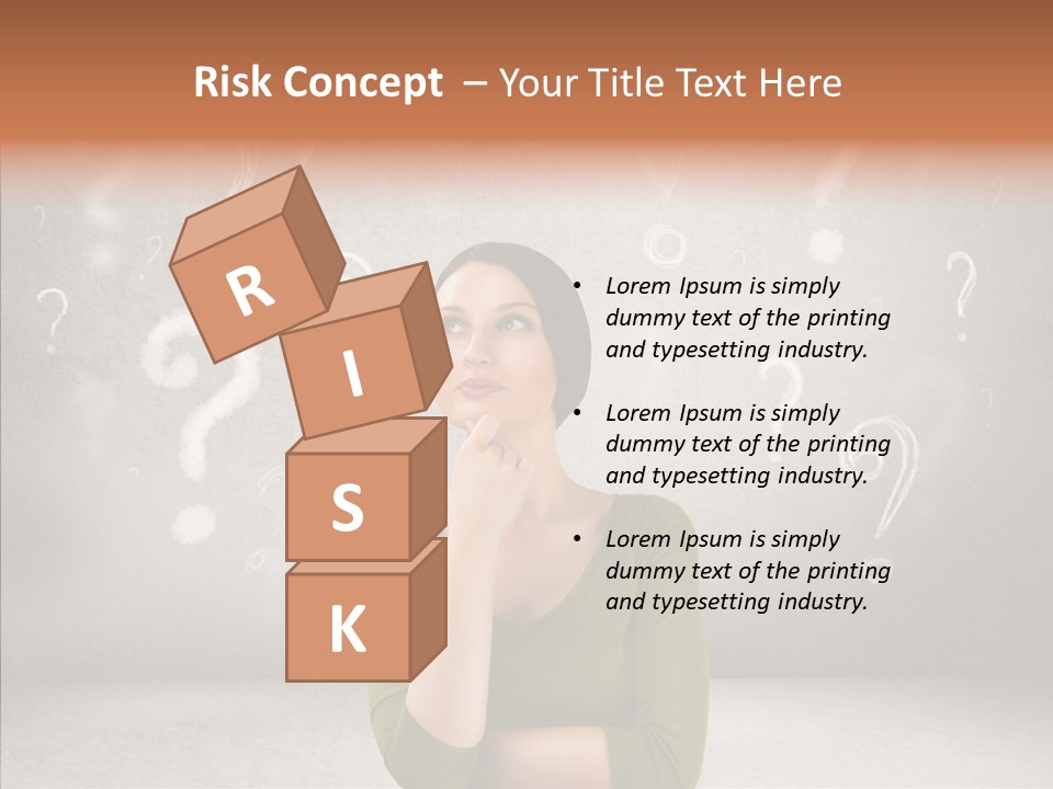 Mark Work Ignore PowerPoint Template