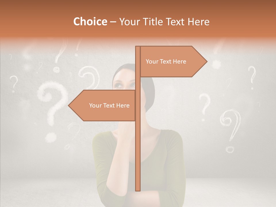 Mark Work Ignore PowerPoint Template