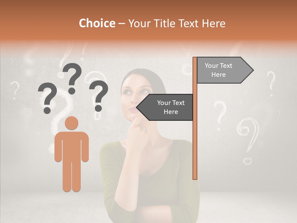 Mark Work Ignore PowerPoint Template